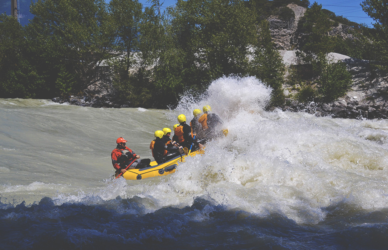 Rafting Escape Life Valais