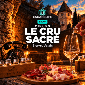 Le cru sacré du Valais Escape Game Sierre Suisse romande
